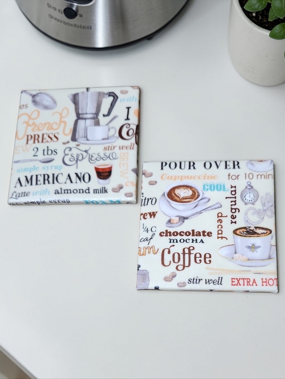 Coffee Time Coaster Set